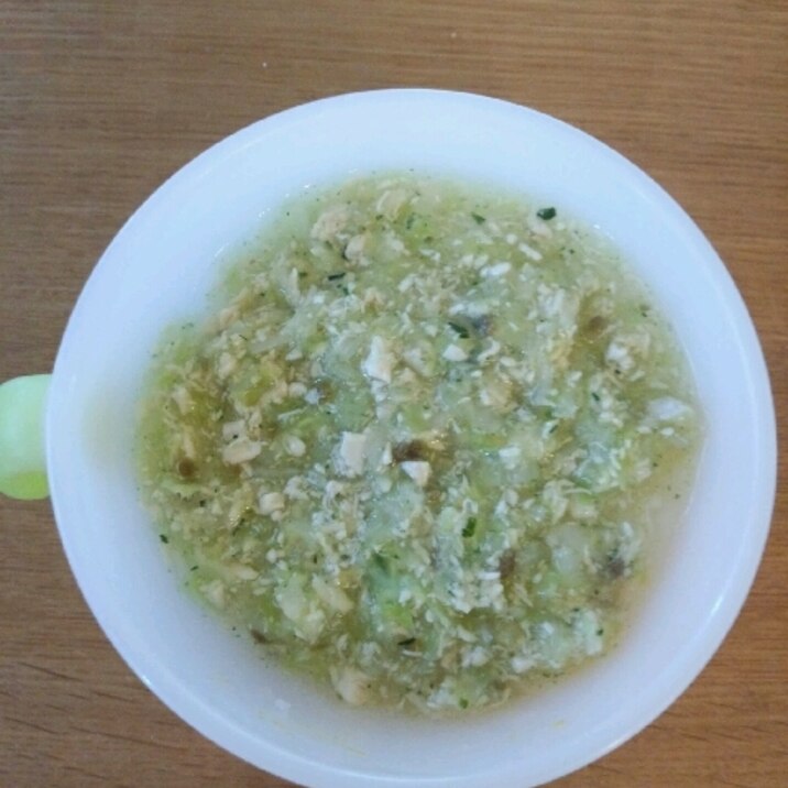 離乳食 中期 まぐろとキャベツのあんかけ粥 レシピ 作り方 By Koko0730 楽天レシピ 離乳食 中期 まぐろとキャベツのあんかけ粥 レシピ 作り方 By Koko0730 楽天レシピ